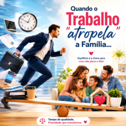 Quando o Trabalho “atropela” a Família…